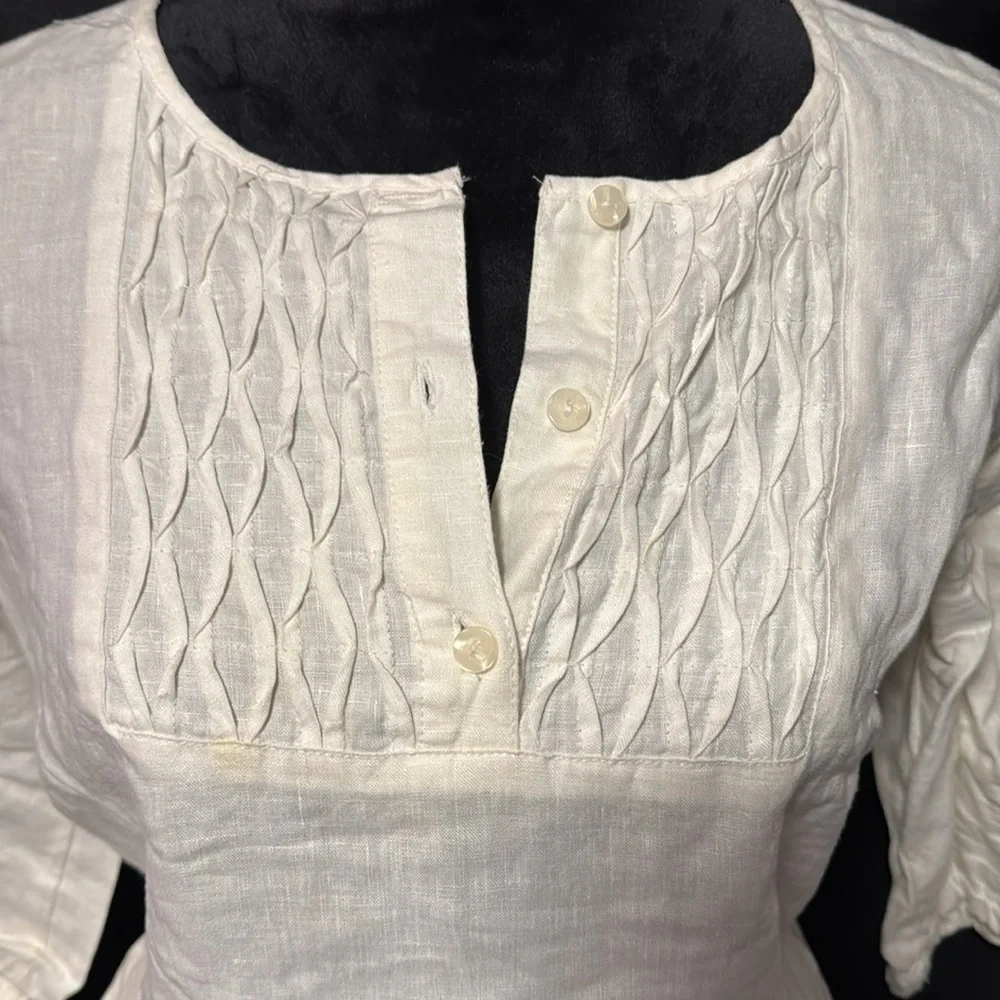 Two Piece Linen Set - Picture 2 of 5